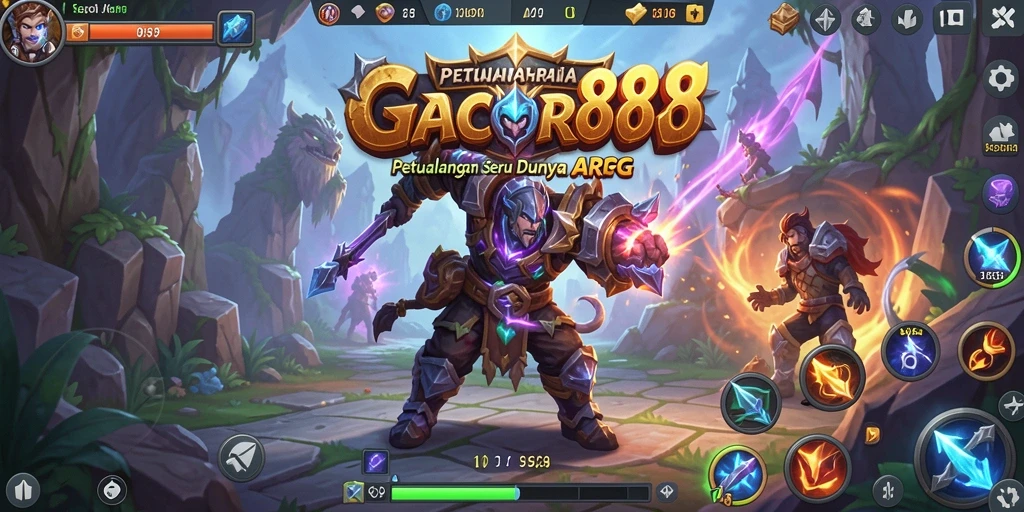 Screenshot GACOR88 menampilkan aksi pertarungan yang mendebarkan di dunia ARPG.