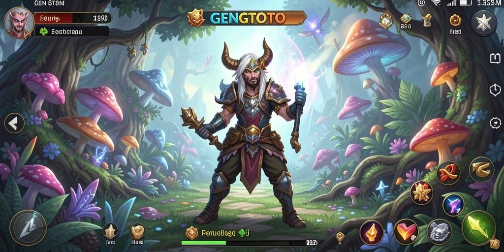 Screenshot utama GENGTOTO menampilkan aksi seru dalam gameplay petualangan.