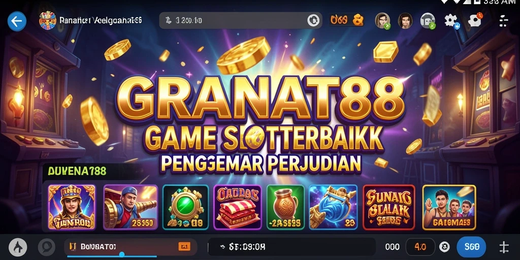 Tampilan gameplay menarik dari game Slot GRANAT88.