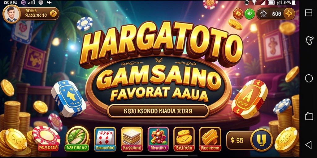 Tampilan gameplay HARGATOTO yang menarik perhatian.