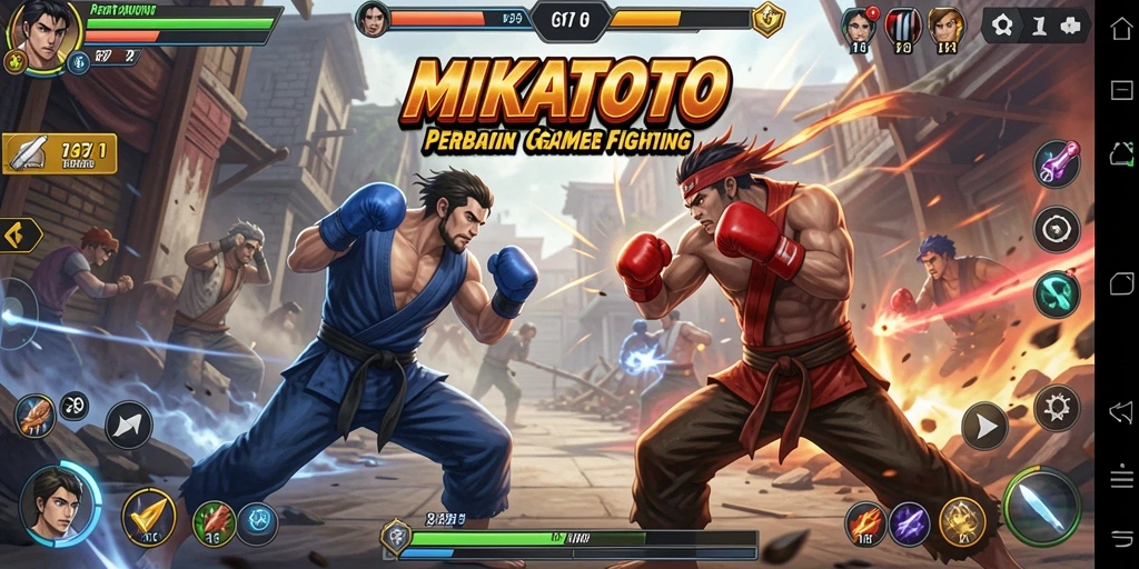 Tampilan gameplay seru dan aksi menegangkan di MIKATOTO.
