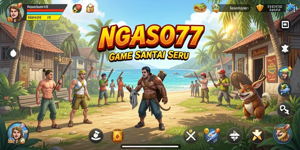 Tampilan menarik gameplay NGASO77 dalam aksi santai.